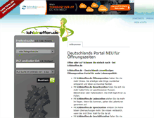 Tablet Screenshot of ichbinoffen.de